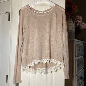 Tan Lightweight Sweater